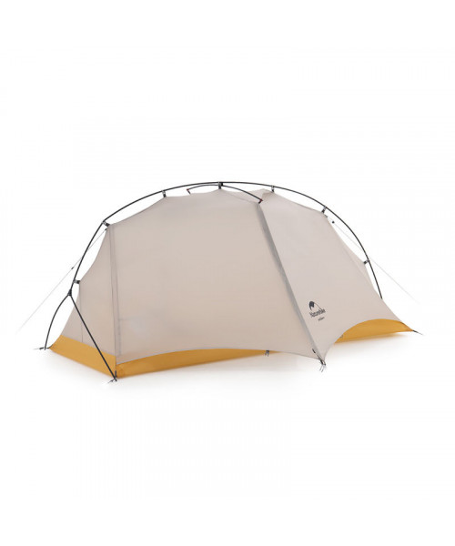 Намет надлегкий одномісний Naturehike NH21ZP003, сіро-жовтий