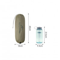 Намет надлегкий двомісний з футпринтом Naturehike Cloud Up Pro CNK2350WS020, 20D, світлий сірий