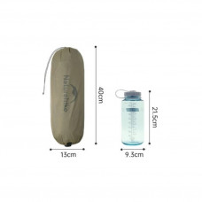 Намет надлегкий двомісний з футпринтом Naturehike Cloud Up Pro CNK2350WS020, 20D, світлий сірий