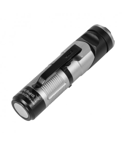 Ліхтар з кліпсою Naturehike CNK2450ZM013, чорно-сірий