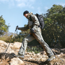 Трекінгова палиця 3-секційна Naturehike ST06 NH17D006-D, 66-135 см, зелена