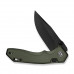 Ніж складаний туристичний Civivi Elite Brova, (8.7 см) CPM S35VN / Aluminum зелений