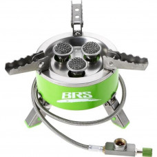 Набір Газовий пальник BRS-73 + Газовий балон різьбовий Adimanti, 230гр