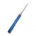 Ніж складаний Civivi Qubit Bright Blue Aluminum C22030E-3