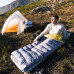 Спальник з натуральним пухом Naturehike CW400 NH18C400-D, p-р L, жовто-сірий