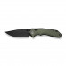 Ніж складаний туристичний Civivi Elite Brova, (8.7 см) CPM S35VN / Aluminum зелений