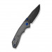 Ніж складаний туристичний Civivi Elite Brova, (8.7 см) CPM S35VN / Aluminum сірий