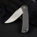 Ніж складаний туристичний Ruike P192-AK, (9.1 см) 14C28N / алюмінієвий сплав 6063, сірий
