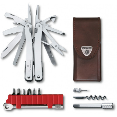 Складаний ніж Victorinox SWISSTOOL SPIRIT X PLUS RATCHET 105мм,36предм+кор.