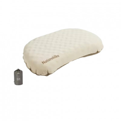Подушка надувна ультралегка Naturehike CNK2300DZ024, 66х36 см, бежева