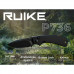 Ніж складаний кишеньковий Ruike P736-AB, (7.5 см) 14C28N / алюміній, чорний