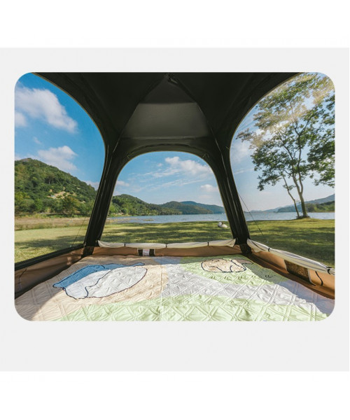 Намет чотиримісний автоматичний Naturehike Ango CNK2550WS010, коричневий