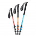 Трекінгова палиця 3-сек. Naturehike Boy 6061 AL NH17D001-Z, 50-100 см, алюміній, блакитна