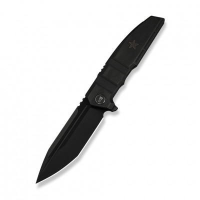 Ніж складаний туристичний Weknife Breach (9.8 см) Bohler M390 / Titanium чорний
