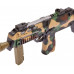 Автомат світло-звуковий ZIPP Toys HK MP7 у наборі з окулярами ц:камуфляж,коричневий