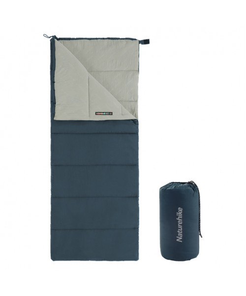 Спальний мішок Naturehike F150 NH22MSD05, правий, темно-блакитний