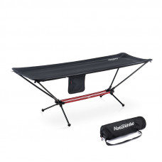 Гамак розкладний одномісний Naturehike Outdoor Folding Hammock NH20JJ011, 300D Oxford, чорний