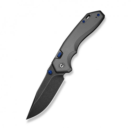 Ніж складаний туристичний Civivi Elite Brova, (8.7 см) CPM S35VN / Aluminum сірий