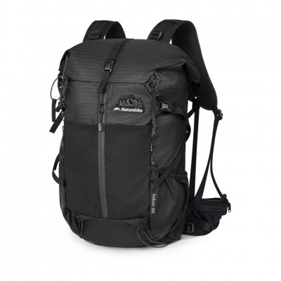 Рюкзак туристичний Naturehike CNK2300016, 30+5 л, чорний