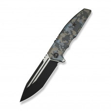 Ніж складаний туристичний Weknife Breach (9.8 см) Bohler M390 / Titanium піксель Ніж складаний туристичний Weknife Breach (9.8 см) Bohler M390 / Titanium піксель