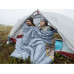 Спальник надлегкий Naturehike Summer LW180 NH21MSD09 лівий, (15°C), p-p XL, коричневий