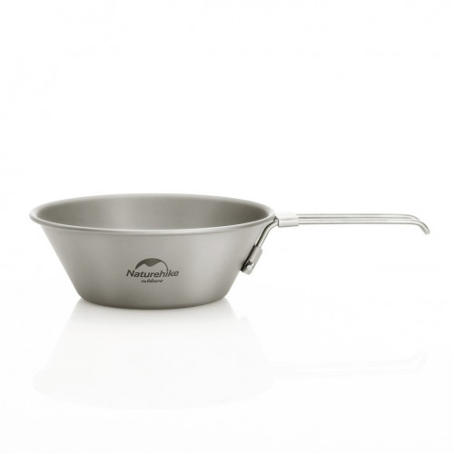 Титанова миска Naturehike NH20CJ004, 300 мл, титан Титанова миска Naturehike NH20CJ004, 300 мл, титан