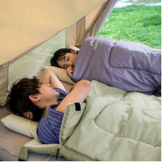 Спальник Naturehike H150 NH19S015-D, (18-25°C), p-р L, світло-зелений