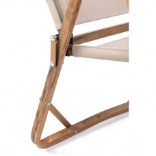 Крісло складане Naturehike MW02 NH19Y002-D, 600D Oxford / алюміній, р-р S, чорний