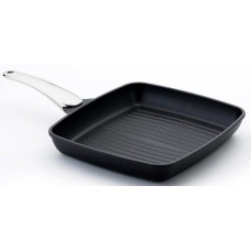 сковорода -гриль з металевою ручкою , 30х27см fusion 00094fa/30tp RISOLI сковорода -гриль з металевою ручкою , 30х27см fusion 00094fa/30tp RISOLI