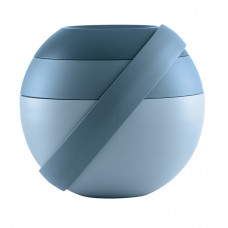 Ланч бокс для салату синій, з акумулятором холоду і столовими приладами 100100161 GUZZINI