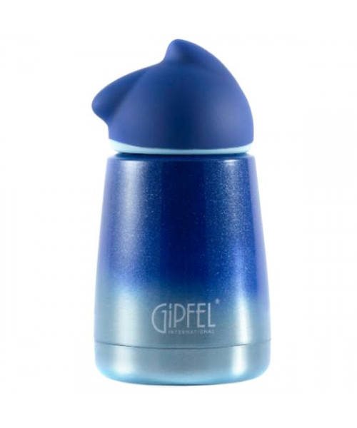 GIPFEL Термос вакуумний GATTA 300мол. Матеріал: нержавіюча сталь 18/8, пластик, силікон. Колір: синій градієнтний 8356 GIPFEL
