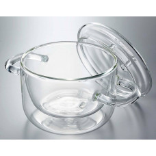 Ємність з ручками і кришкою Thermic Glass 250 мл A11643G3902AA01 LUIGI BORMIOLI