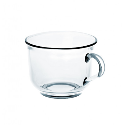 Чашка 220 мл. "Black coffe", прозора mz731471 MAZHURA