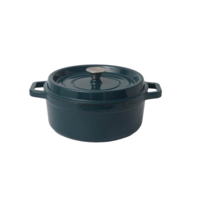 Каструля чавунна 24 см Tierra темно-зелений 830379 NOIS Каструля чавунна 24 см Tierra темно-зелений 830379 NOIS