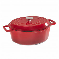 Кастрюля овальна з кришкою GHISA 29 см, 4,25 л 80301702935 BARAZZONI