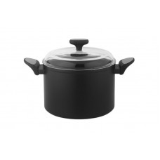 Каструля з кришкою 24 см SaltoSilver 7,4 л 830287 NOIS