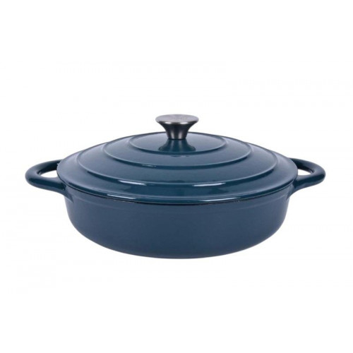 Каструля чавунна кругла 28 см Tierra синя 830025 NOIS