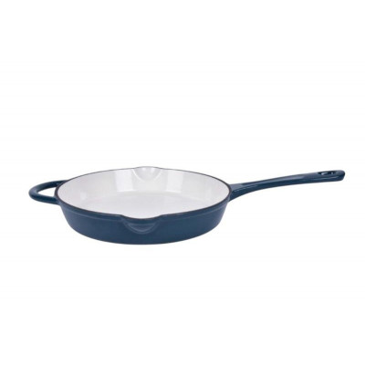 Сковорідка чугунна Tierra 28 см синя 830346 NOIS