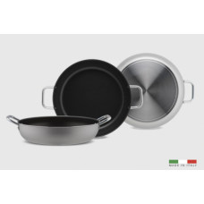 Сковорідка глибока з ручками FIREWORKS 32 см 3.7л FIRT3225GRR2 PIARDI HOME