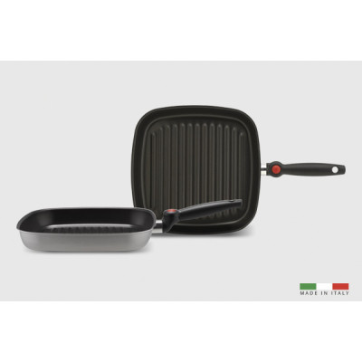 Сковорідка гриль з складною ручкою 28х28 см FIRS2825GR01 PIARDI HOME
