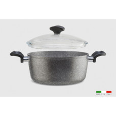 Каструля з кришкою UNION 20см, 2.5л. UNIC2040PYR2 PIARDI HOME