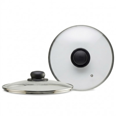 Кришка з чорною ручкою Coperchi 24 см COPECOVET24P PIARDI HOME