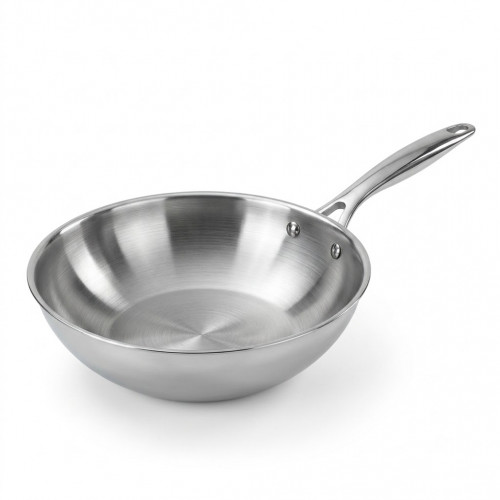 Сковорідка вок INOX PRO 28 см, 3.75л 172009728 BARAZZONI Сковорідка вок INOX PRO 28 см, 3.75л 172009728 BARAZZONI