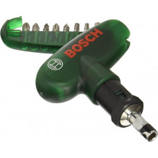 Викрутка з набором біт Bosch 10 шт. (2607019510)