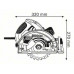 Пила дискова Bosch GKS 65 GCE в коробці (0601668900)