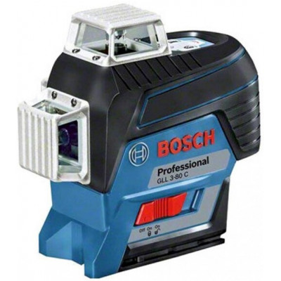 Лазерний нівелір Bosch GLL 3-80 C (12 V) + BM 1 + L-Boxx (0601063R02)