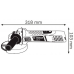 Кутова шліфувальна машина Bosch GWS 7-125 (0601388108)