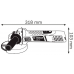 Кутова шліфувальна машина Bosch GWS 7-125 (0601388108)