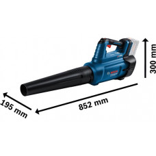 Акумуляторна повітродувка Bosch GBL 18V-750 (06008D2000) (без АКБ та ЗП)