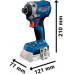 Акумуляторний гвинтокрут Bosch GDR 18V-215 (06019N2020) (без АКБ та ЗП)